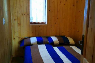Spálňa s manželskou posteľou, Chata Krpáčovo 3780, Horná Lehota