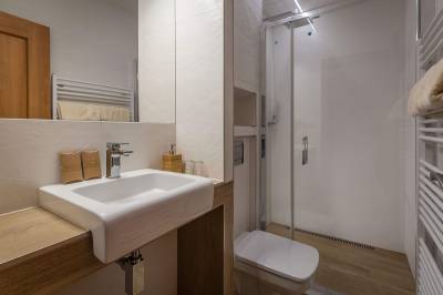 Dvojlôžková izba premium - kúpeľňa so sprchovacím kútom a toaletou, Penzión Larion, Kráľova Lehota