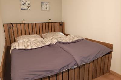 Spálňa s manželskou posteľou, Apartmán Bešeň 206, Bešeňová