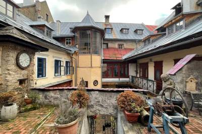 Čarovný apartmán – exteriér ubytovania, Čarovný apartmán a apartmán Zlaté časy na Trojici, Banská Štiavnica