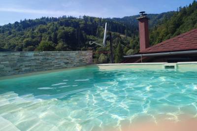 Vonkajší bazén, Domček s vlastným wellness, Krompachy