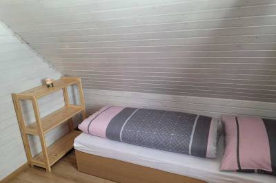 Spálňa s 1-lôžkovou posteľou, Chata Michal, Oravská Lesná
