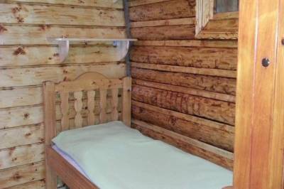 Spálňa s dvomi 1-lôžkovými posteľami, Chata JOLANA, Oravská Polhora