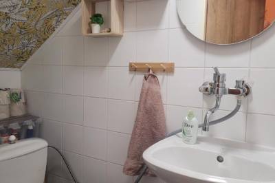 Štúdio Anička č. 3 - kúpeľňa s toaletou, Apartmány Anička, Važec
