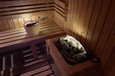 Sauna v ubytovaní, Wellness Villa Liptov, Liptovská Sielnica