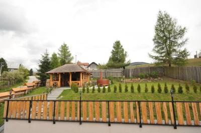 Exteriér ubytovania v obci Telgárt, Rekreačný dom Horehronská kúria, Telgárt