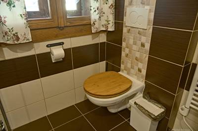 Kúpeľňa s toaletou, Drevenica Vanesa, Terchová