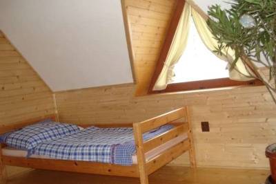 Spálňa s 1-lôžkovou posteľou, Drevenica Goral Oravská Lesná, Oravská Lesná