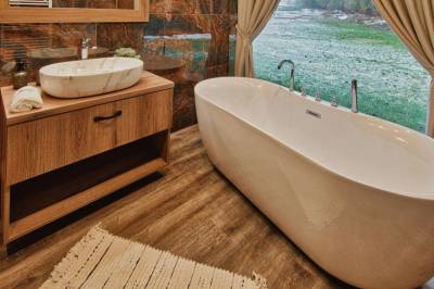 Kúpeľňa s vaňou, Mountain Chalets - Chalet Diviak, Valča
