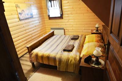 Chata DUO 1 VIP - spálňa s manželskou posteľou, Chalúpkovo Resort, Liptovská Štiavnica