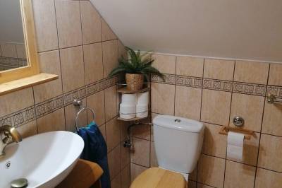 Kúpeľňa s toaletou, Chata Volko, Ružomberok