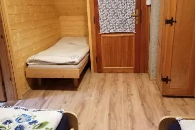 Spálňa s 1-lôžkovými posteľami, Chata Volko, Ružomberok