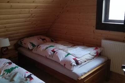 Spálňa s 1-lôžkovými posteľami, Drevený zrub Zuberec, Zuberec