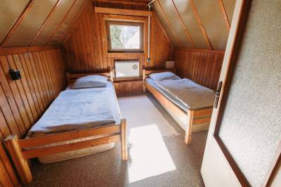 Spálňa s 1-lôžkovými posteľami, Chata pod Kýčerou, Zuberec