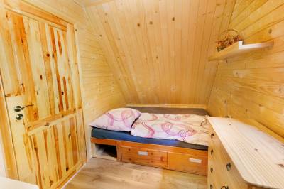 Spálňa s 1-lôžkovou posteľou, Perníková chalúpka, Oravská Lesná