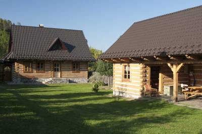 Exteriér ubytovania v obci Osturňa, Goralská Drevenica, Osturňa