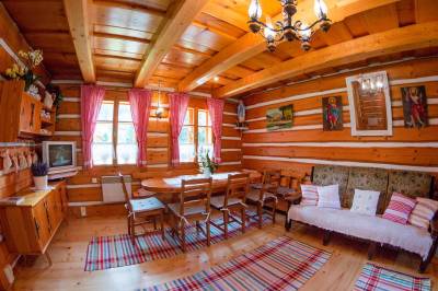 Obývačka so sedením, Goralská Drevenica, Osturňa