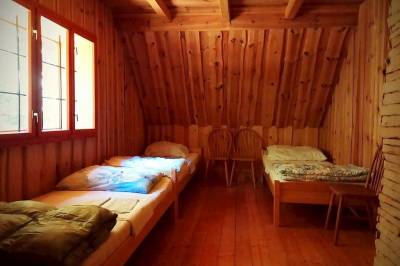Spálňa s 1-lôžkovými posteľami, Chata Koniarka, Turčianske Jaseno