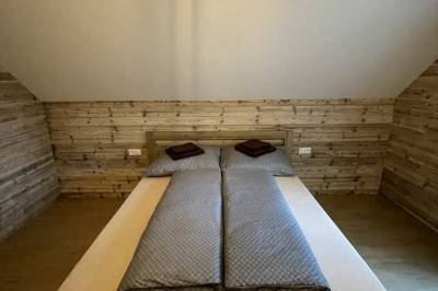Spálňa s manželskou posteľou, Chata Slanický Grúň, Námestovo