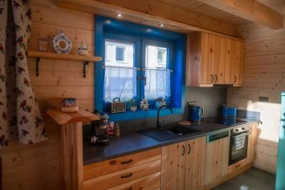 Blue chalet - plne vybavená kuchyňa, Chalets Buky, Vysoké Tatry
