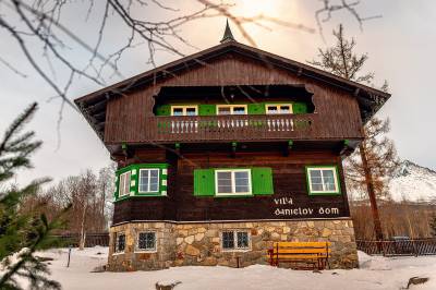 Exteriér ubytovania vo Vysokých Tatrách – Tatranská Polianka, Villa Danielov Dom, Vysoké Tatry