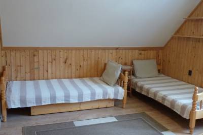 Spálňa s 1-lôžkovými posteľami, Chata IVA, Oščadnica
