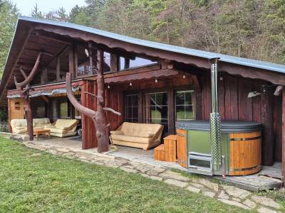 Chata Oregon - vírivka, MONTANA RESIDENCE - Zrub Montana a Chata Oregon, Bystrička