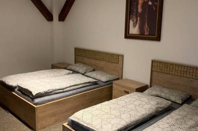 Spálňa s manželskými posteľami, MONTANA RESIDENCE - Relax Komplex - Rajec, Kľače