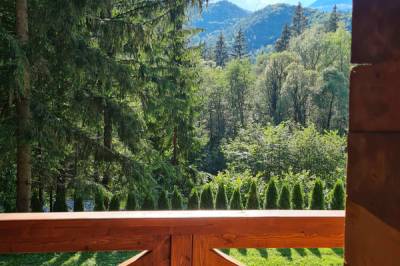 Výhľad z terasy, MONTANA RESIDENCE - Chata Malá Lučivná, Párnica