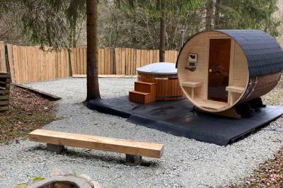 Sauna a kaďa, MONTANA RESIDENCE - Chata Malá Lučivná, Párnica