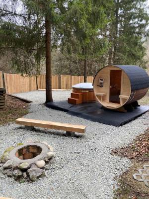 Sauna a kaďa, MONTANA RESIDENCE - Chata Malá Lučivná, Párnica