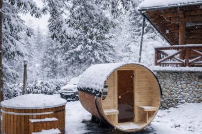 Sauna a kaďa, MONTANA RESIDENCE - Chata Malá Lučivná, Párnica