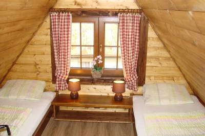 Spálňa s 1-lôžkovými posteľami, Chata Dunaj Bojnice****, Bojnice