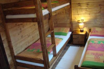 Spálňa s 1-lôžkovou a poschodovou posteľou, Chata Dunaj Bojnice****, Bojnice
