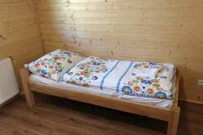 Spálňa s 1-lôžkovou posteľou, Chata pod Rožkom, Uličské Krivé