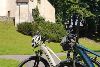 Bicykle, Vila Halfway, Veľká Lomnica