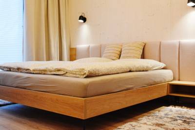 Apartmán A - spálňa s manželskou posteľou, Vila Halfway, Veľká Lomnica
