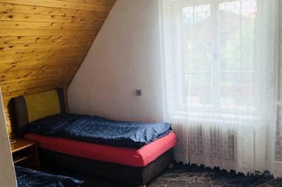 Spálňa s 1-lôžkovými posteľami, Chata Astrička, Stará Lesná