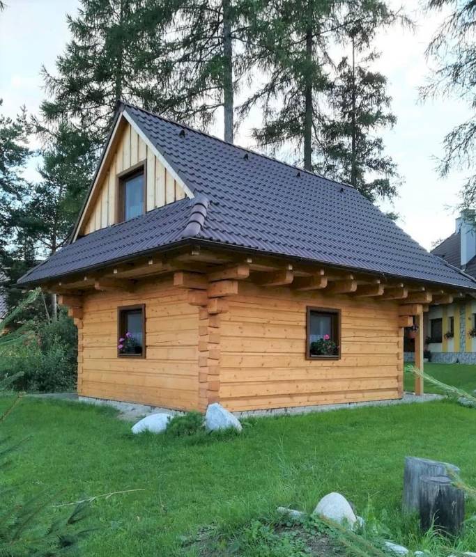Exteriér ubytovania v Starej Lesnej, Chalúpka pod Tatrami, Stará Lesná