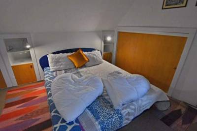 Spálňa s manželskou posteľou, Chalupa Grant, Špania Dolina
