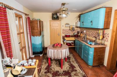 Plne vybavená kuchyňa, Chalupa u Zajacov, Čierny Balog