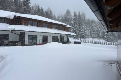 Spoločenská miestnosť + herňa na poschodí, Zruby Oščadnica, Oščadnica