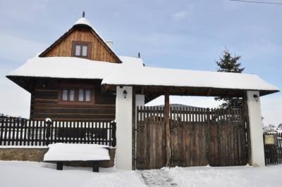 Exteriér ubytovania v obci Veľké Borové, Chalupa Borovenka, Veľké Borové