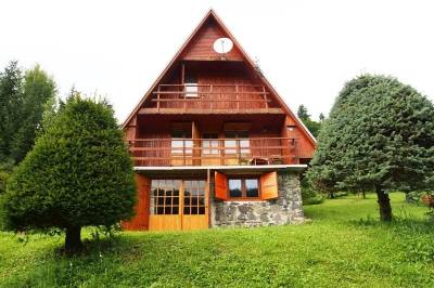 Exteriér ubytovania v obci Horná Lehota, Chata Elka, Horná Lehota