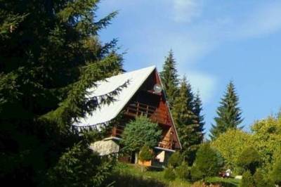 Exteriér ubytovania v obci Horná Lehota, Chata Elka, Horná Lehota