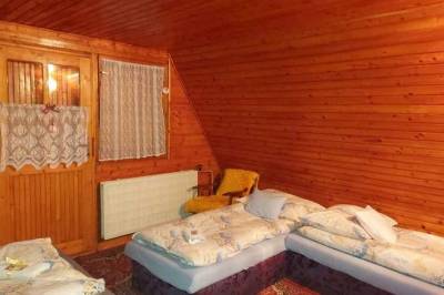 Spálňa s oddelenými lôžkami, Chata Elka, Horná Lehota