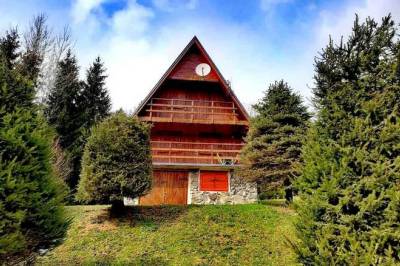 Exteriér ubytovania v obci Horná Lehota, Chata Elka, Horná Lehota