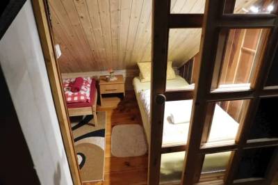 Spálňa s 1-lôžkovými posteľami, Chata na Čertove, Lazy pod Makytou