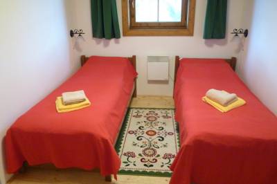 Spálňa s 1-lôžkovými posteľami, Drevenica u Maťa, Terchová