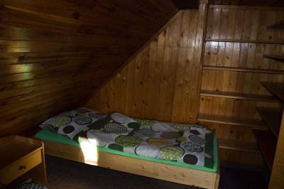 Spálňa s 1-lôžkovou posteľou, Chata Horec na Martinských Holiach, Martin